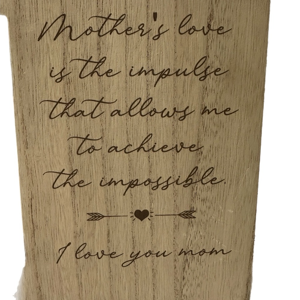 Wooden Rustic Vintage Photo Frame Personalized For Mom Gift For Moms - Picture 7 of 8